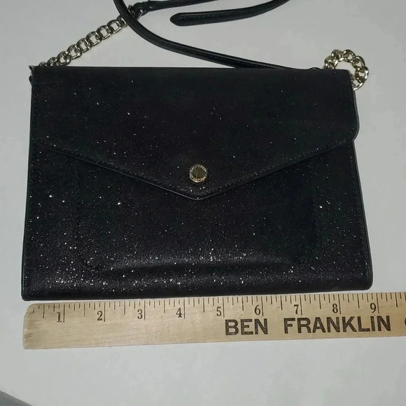 Kate Spade Black Tinsel Flap Crossbody - Picture 13 of 13